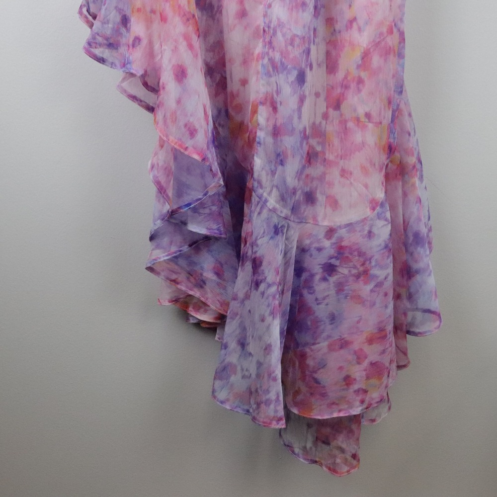 Amanda Uprichard x REVOLVE Carlina Dress Small Cotton Candy Pink Halter Maxi - Picture 7 of 10